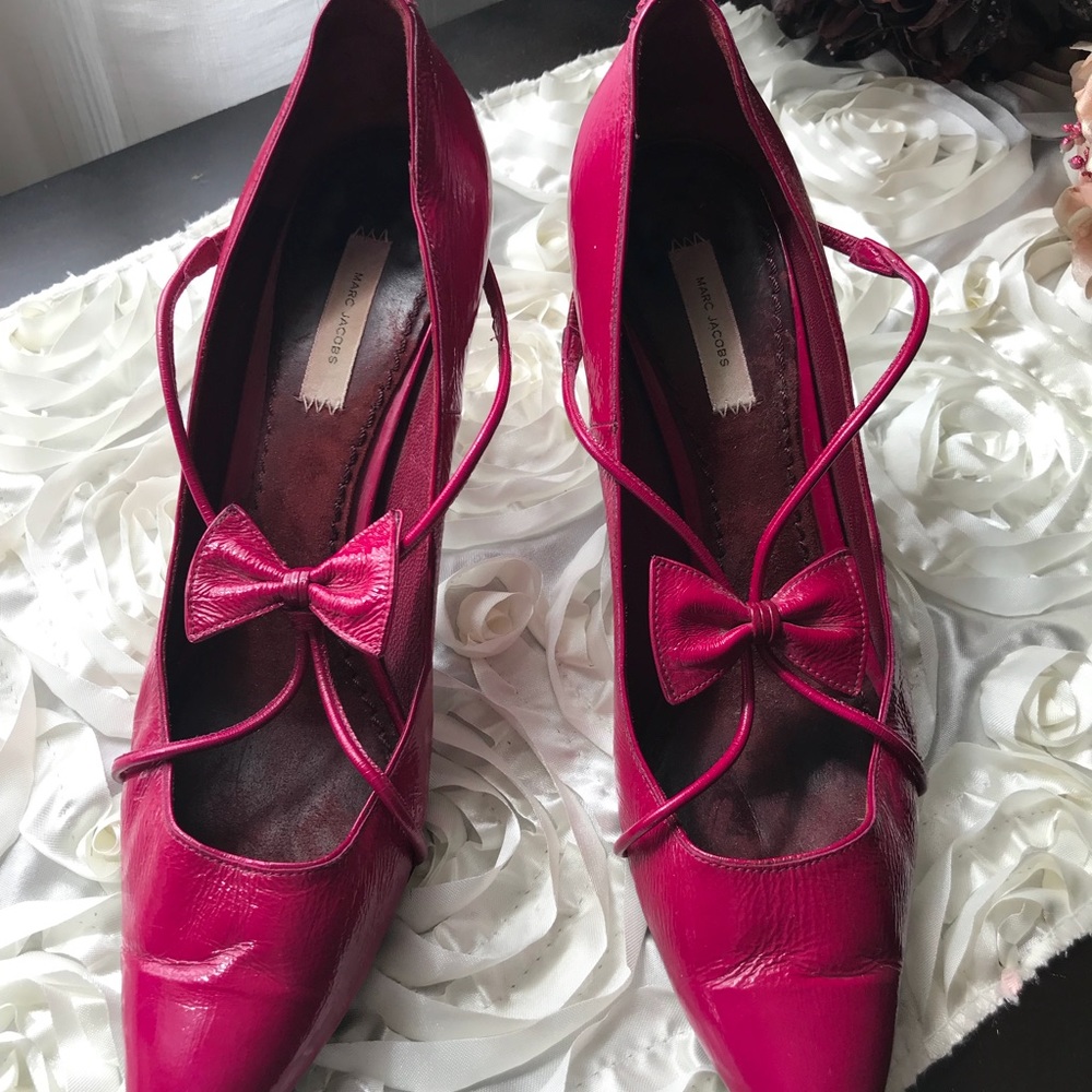 Marc Jacobs Women’s Pink Shoes Size 9/39 - Picture 2 of 8
